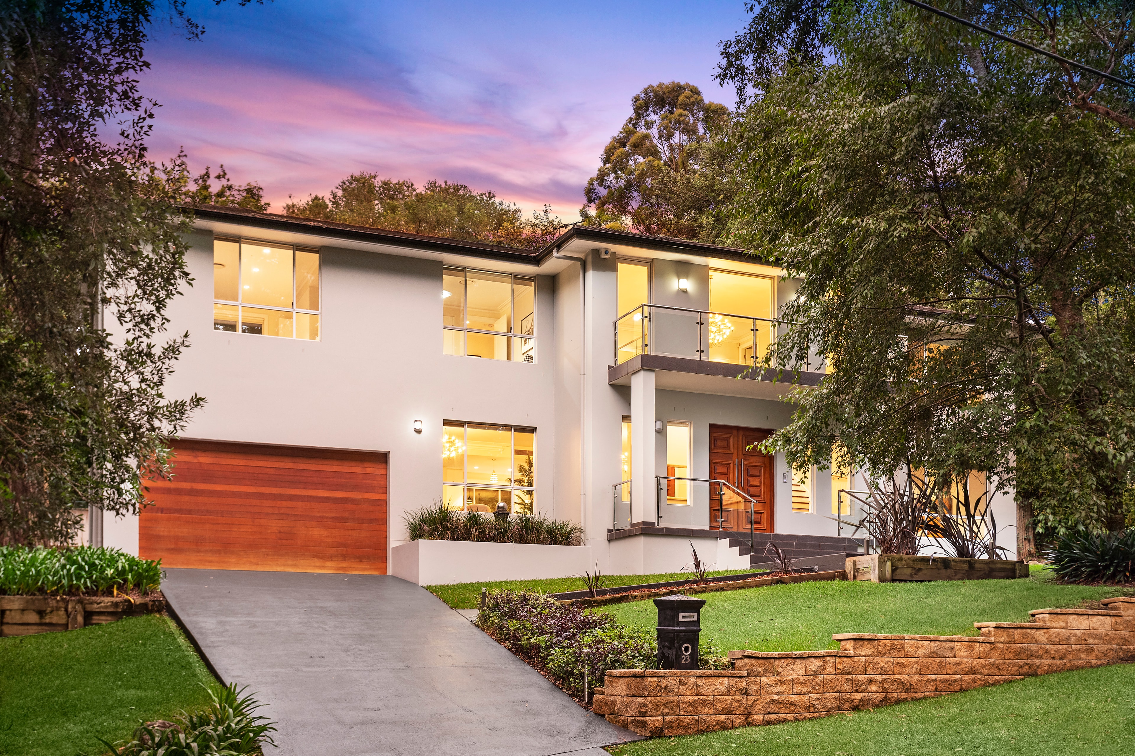 St Ives custom home exterior